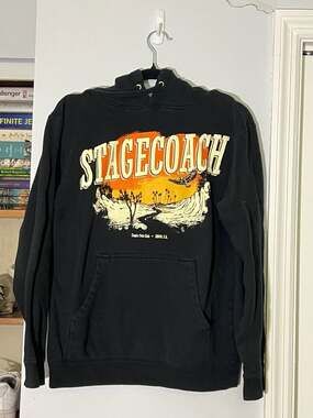 Stagecoach Country Music Festival 2024 Lineup Hoodie Black Size Small